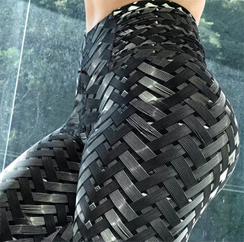 Hyper-Realistic Armor Weave Push Up Leggings - Best Gifts on Earth