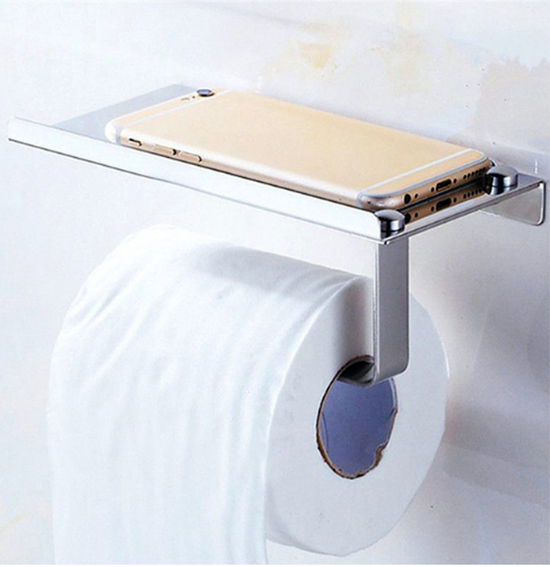 Toilet Paper Phone Holder - Best Gifts on Earth